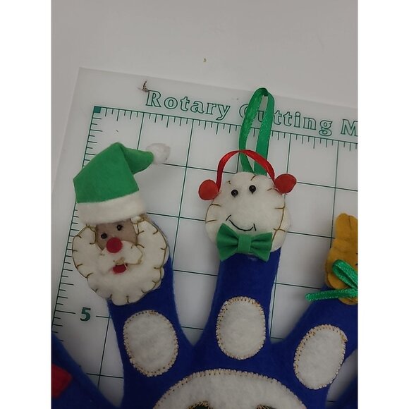 Christmas Hand Puppet with Santa Moose Cat Bear Ornament - Picture 5 of 6